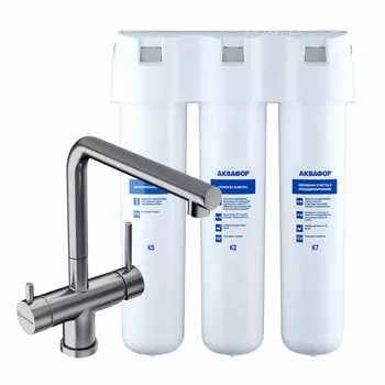 Аквафор Кристалл А со смесителем Takamatsu