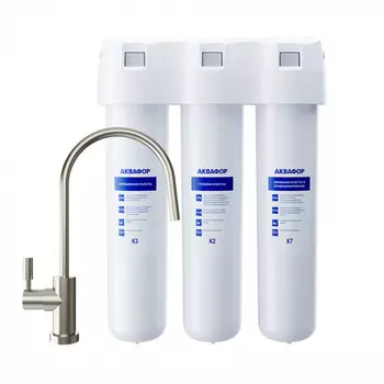 Аквафор Кристалл с матовым краном