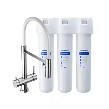 Аквафор Кристалл со смесителем Kanto-C