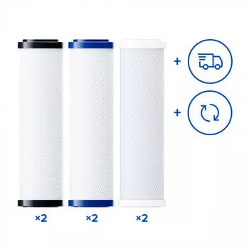 Обслуживание фильтра на 2 года: Аквафор Трио