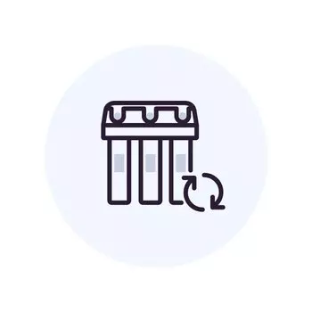 Замена старого смесителя на смеситель 2 в 1