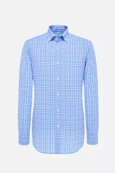 голубая в клетку Albione