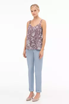 Брюки голубые