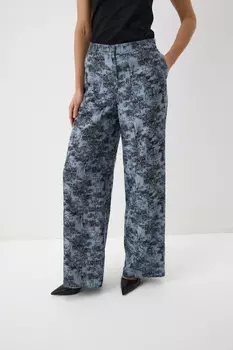 Брюки "Гравюры северной сказки"