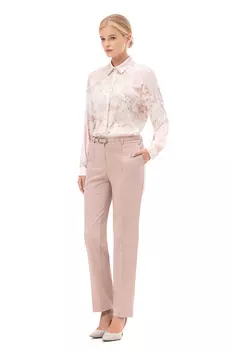 Брюки пудровые