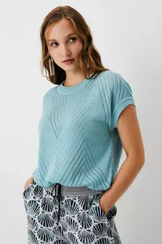 Джемпер "Лазурный водопад"