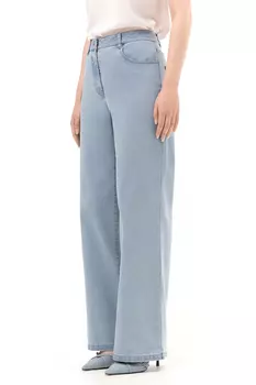 Джинсы голубые