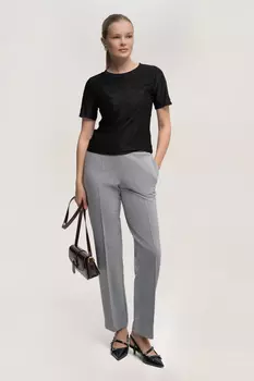 Футболка чёрная ромб