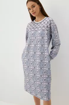 Платье прямое "Императорский мотив"