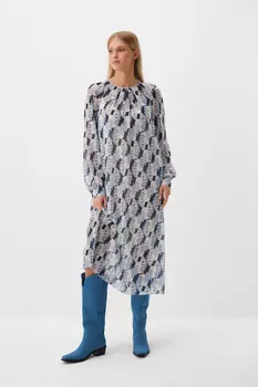 Платье прямое "Русский Версаль"