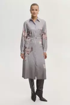 Платье-рубашка "Звёздная вуаль"