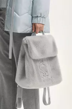 Рюкзак серый "Крылья любви"