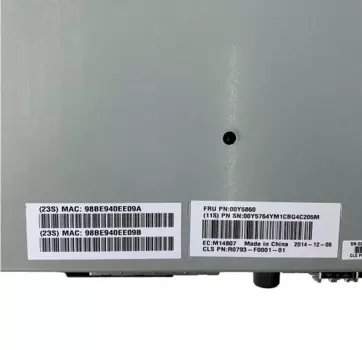 00RY384 Storwize V5000 контроллер узла 2078-12C/2078-24C 00Y5860 00Y5764 00RY384