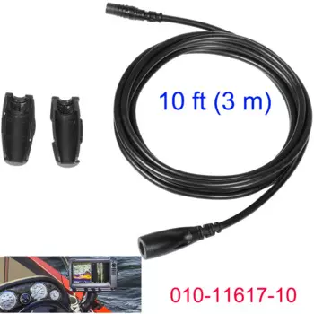 010-11617-10 кабель для Garmin Echo echoMAP CHIRP, Удлинительный кабель преобразователя для Garmin echoMAP Plus, аксессуары для морских лодок и GPS