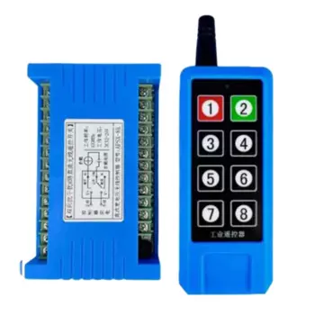 1000 м DC12V 24V 8CH 433MHz реле RF двунаправленный беспроводной дистанционный переключатель для мотора, электрической двери, окна, ворот, лифта