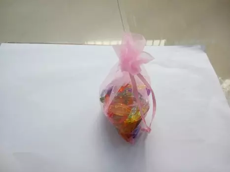 1000 шт. 9*12 розовые маленькие подарочные пакеты для ювелирных изделий/свадьбы/Рождества/дня рождения сумки из органзы с ручками упаковочный мешок из пряжи