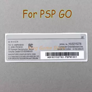 1000 шт. для контроллера PSPGO, задняя этикетка, гарантийная этикетка, уплотнительная наклейка со штрих-кодом для PSP GO
