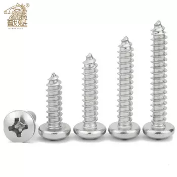 Самонарезающий винт с полукруглой головкой, m1,2, m1,4, m1,5, m1,6, m1,7, M2, M2.2, m2,3, m2,6, 100, нержавеющая сталь, 500 шт.