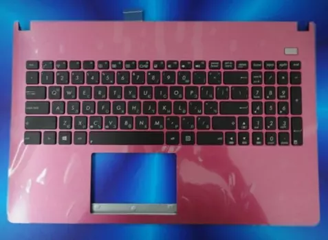 100% абсолютно новая и Оригинальная клавиатура Bulgaria с C оболочкой X501 X501A X501U X501EI X501X X501XE розово-красный