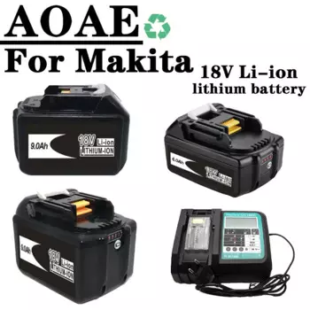 100% для Makita 18 В 9,0 Ач аккумуляторная батарея, для Makita BL1830 BL1830B BL1840 BL1840B BL1850 BL1850B аккумулятор для электроинструментов
