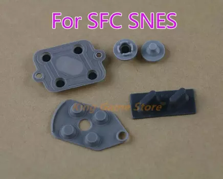 100 комплектов для SFC SNES Super NES Nintendo Проводящие резиновые прокладки Сменные резиновые прокладки для контроллера