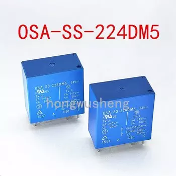 100% новое 1 шт. OSA-SS-224DM5 реле 24 В постоянного тока 5А 6 контактов