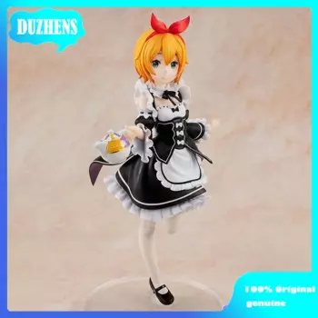 100% оригинал: Аниме Фигура Re:Zero Петра Лейте горничная стиль 20 см ПВХ фигура аниме модель игрушки Фигурки Коллекционная кукла подарок