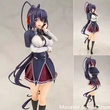100% оригинал: аниме старшая школа DxD герой Himejima Akeno 25 см фигура аниме модель игрушки Фигурки Коллекционная кукла подарок