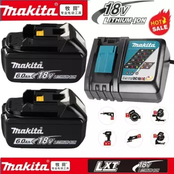 100% оригинал Makita 6Ah/5Ah/3Ah для Makita 18V аккумулятор BL1860B BL1850B BL1850 BL1830 BL1815 Сменные литиевые батареи