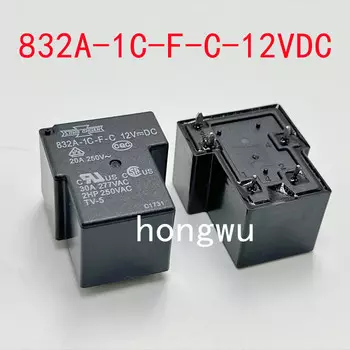 100% оригинальное новое 2 шт. реле 832A-1C-F-C-12VDC 30A 5 контактов