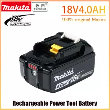100% Оригинальный Makita 18 в Ач перезаряжаемый аккумулятор для электроинструмента с зеркальной заменой литий-ионных аккумуляторов LXT BL1860B BL1860 BL1850