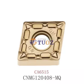 100% Оригинальный токарный резец CNMG1204 CNMG120408MQ CA6515, твердосплавная вставка 120408 -MQ 1204, токарный станок с ЧПУ CNMG