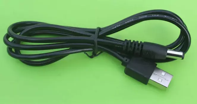 100 шт., 1 м USB-кабель для зарядки, 5,5 мм * 2,1 мм, кабель питания от USB к DC, медный провод OD 3,6 мм
