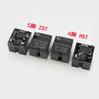 100 шт. реле HFKC-012-ZST HFKC-012-HST 555 5-контактный преобразователь 30A16VDC