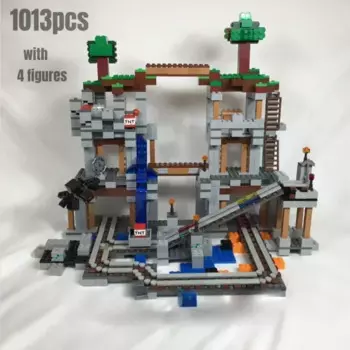 1013 шт., Детский конструктор Minecrafta