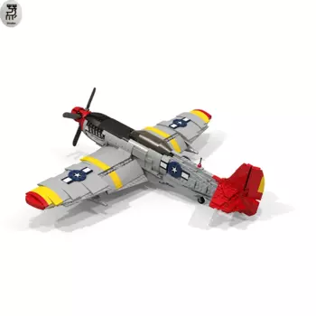 1076 шт., Детский конструктор MOC, летательный аппарат