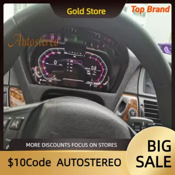 1080P HD цифровой кластер Виртуальная кабина Автомобильный мультимедийный плеер для BMW X5 E70 X6 E71 2007-2013 приборная панель Измеритель Скорости экран 12,3