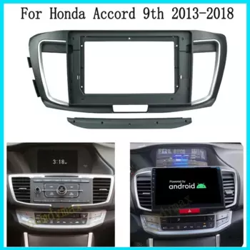 10,1-дюймовый 2Din автомобильный радиоприемник для Honda Accord 9th 2013-2018, большой экран 2 Din android, автомобильный радиоприемник, лицевая панель