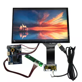 10,1 дюймовый емкостный сенсорный модуль kit1280x800 IPS HDMI ЖК-модуль Автомобильный Raspberry Pi 3 10 точечный емкостный сенсорный монитор