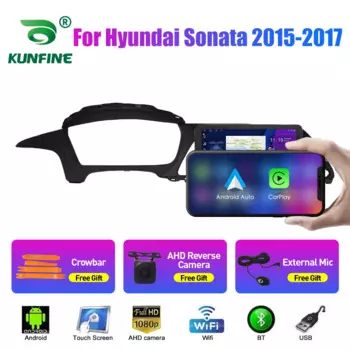 10,33-дюймовый автомобильный радиоприемник для Hyundai Sonata 2015-2017 2Din Android Core Автомобильная стерео DVD GPS-навигационный плеер QLED Экран Carplay