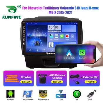 10,33-дюймовый автомобильный радиоприемник для Chevrolet Trailblazer Colorado S10 Isuz 2Din Android Автомобильная стерео DVD GPS-навигационный плеер QLED Carplay
