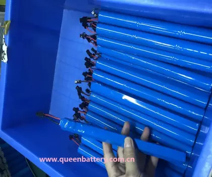 10,8 V 11,1 V 3S1P 18650 QB18650 Электрический аккумулятор 2600mah с печатной платой (4-8A)