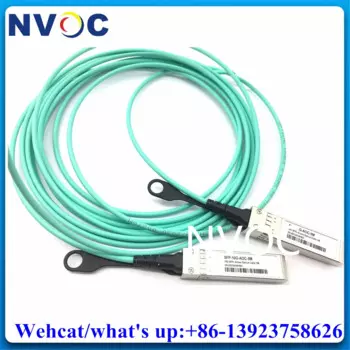 10 Гбит/с SFP + 10 м (30 футов) кабель OM3 активный оптический AOC совместимый с различными волоконными переключателями