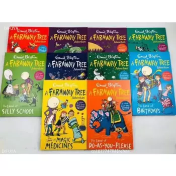 10 книг/набор Enid Blyton A Faraway Tree Adventure, Детская английская история, Новая Художественная литература, обучение, чтение, комикс DIFUYA