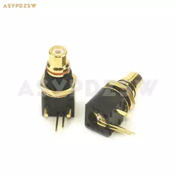 10 пар 24K позолоченный RCA DAC декодер цифровой коаксиальный вход и выход PCB сварочная розетка