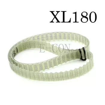 10 шт. 180XL Ремень ГРМ L039 90 зубьев ширина 0,39 дюймов (10 мм) с белыми шнурами Prusa Mendel PU XL положительный приводной шкив для двигателя