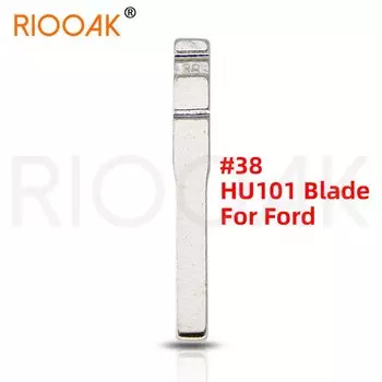 10 шт. 38 # KD Key Blade HU101 Заготовка для автомобильного ключа для Ford Focus MK3 Mondeo Explorer Kuga Fiesta для KD KEYDIY VVDI Xhorse Remote