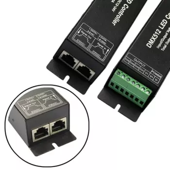 10 шт. 3CH 4CH RGB RGBW DMX 512 декодер светодиодный контроллер DC12-24V 3/4 канала * 4A для светодиодных лент