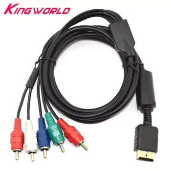 10 шт., 5RCA Y/Pr/Pb компонентный AV аудио-видео HD TV кабель для Playstion 2 для PS2 PS3 Slim Controller