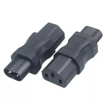10 шт., адаптер питания переменного тока C13 IEC 320 C13 в C8